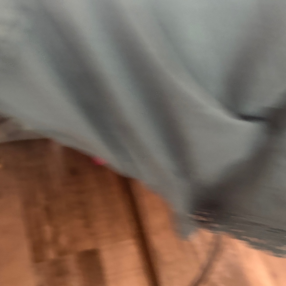 Free People Olive Green Wide-Leg Pants - Picture 5 of 7